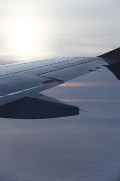 View from airplane Stock Photos