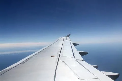 View from airplane Stock Photos