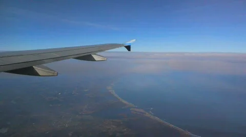 View from an Airplane Window 動画素材 751606