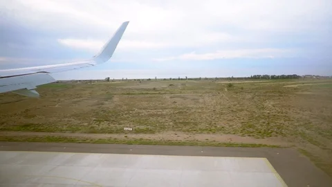 The view from the airplane window Vidéo 94847292