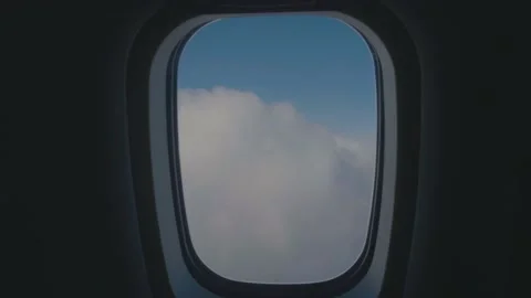 View From The Airplane Window Stock Footage 169871857