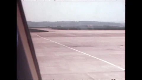 View from Airplane Window Stock Footage 278399358