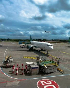A view from the airport Stock Photos