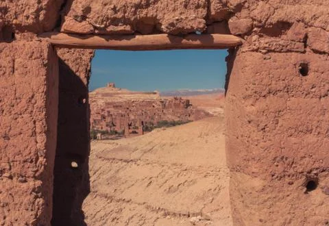 View of Ait Ben Haddou Stock Photos