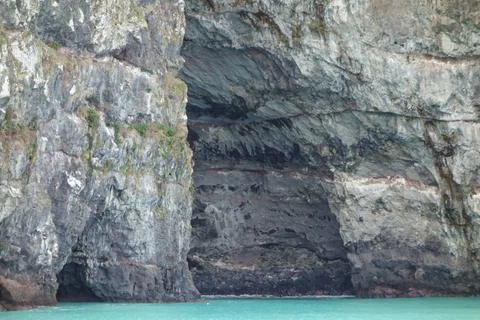 View of Akaroa Stock Photos
