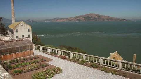 View from Alcatraz Island Stock Footage 1101132