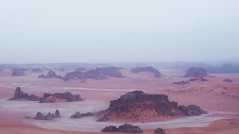 View of all the desert Stock Footage 281168516