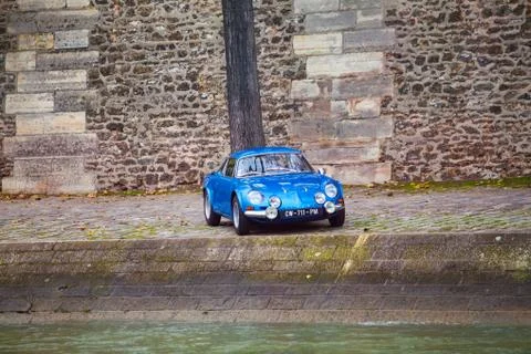A view of Alpine Renault A110 Stock Photos