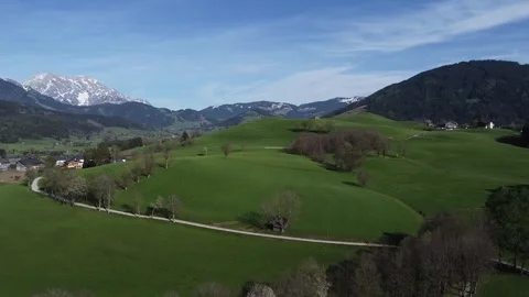 View from the Alps Stock Footage 274721973