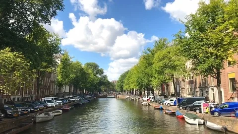 View of Amsterdam Stock Footage 102554434