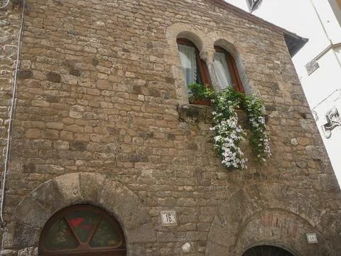 View of Anagni Stock Photos