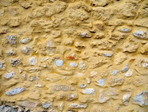 View on an ancient brick wall Stock Photos