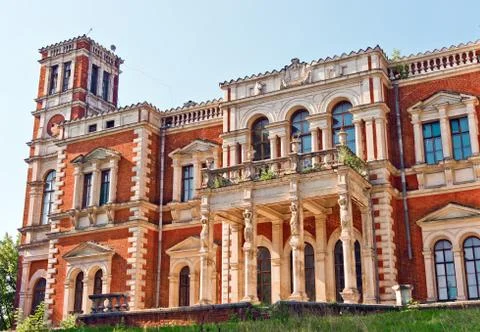 View of ancient palace Stock-Fotos