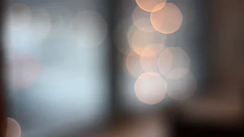 View and scene of a window with illumination Stock-Footage 129707540