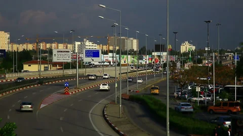 View of the Antalya, Turkey. Stockbeeldmateriaal 38171630
