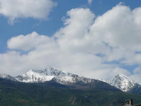 View of Aosta Valley Stock Photos