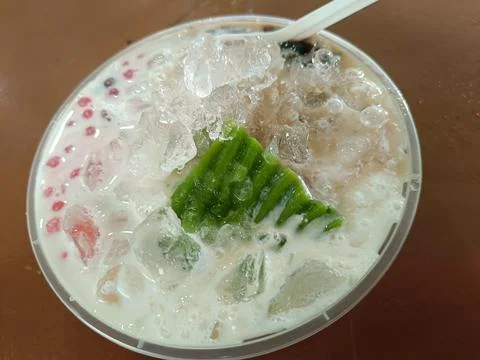 View of appetizing dessert Stock Photos