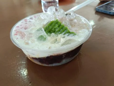 View of appetizing dessert Stock Photos