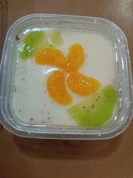 View of appetizing dessert Stock Photos