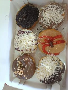 View of appetizing dessert Stock Photos