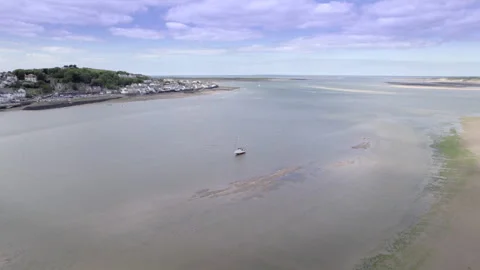 View of Appledore from Instow Stock Footage 308743544