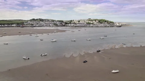 View of Appledore from Instow Stock Footage 309518249