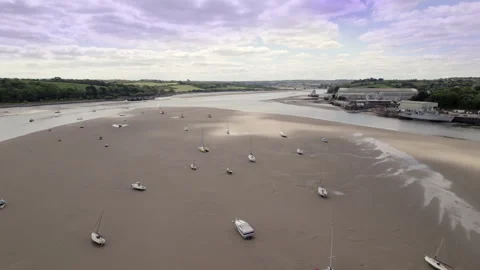 View of Appledore from Instow Stock Footage 309519815