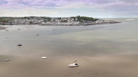 View of Appledore from Instow Stock Footage 310233359