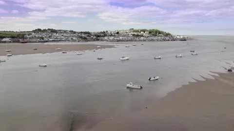 View of Appledore from Instow Stock Footage 310234491