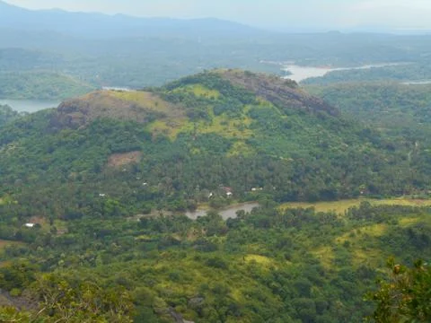 View from Arangala mountain Stock Photos
