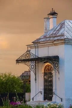 View of the architecture Inside the Kolomna Kremlin Stock Photos