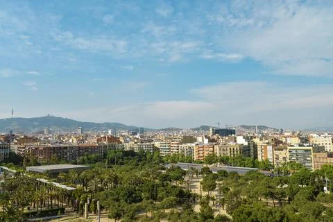 View From Arenas De Barcelona Stock Photos