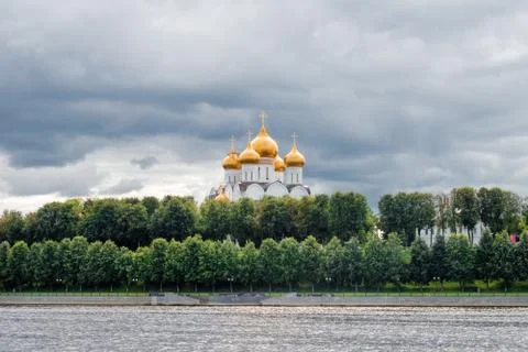 View of the Assumption Cathedral Stock Photos