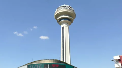 A view of Atakule Tower 스톡 동영상 153269385