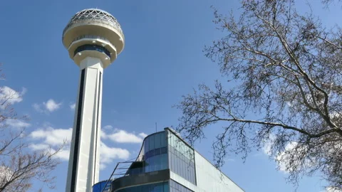 A view of Atakule Tower 스톡 동영상 153269728