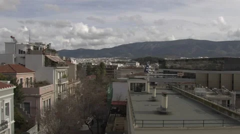 View of Athens City in Greece 動画素材 46980113