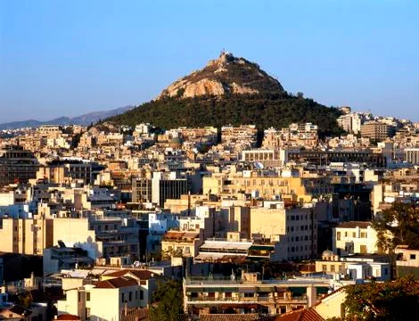 View at Athens Stock Photos