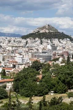 View of Athens Stock Photos