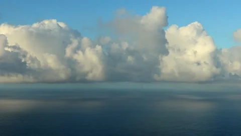 A view on the atlantic ocean 4k 25fps video Stock-Footage 301619528