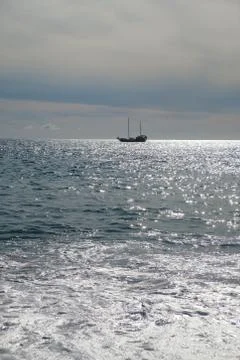 View on atlantic ocean Stock Photos