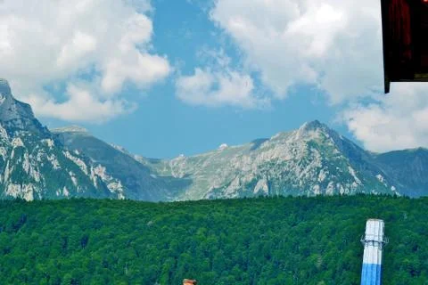 View from Azuga Stock Photos