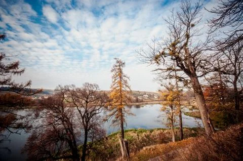 View from the back of the castle Stock Photos