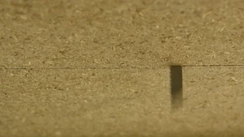 View from the back side of a working electric jigsaw saw. Stock Footage 161070879