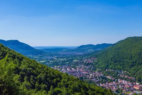 View to Bad Urach Stock Photos