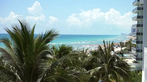 View from balcony Stock Footage 39842657