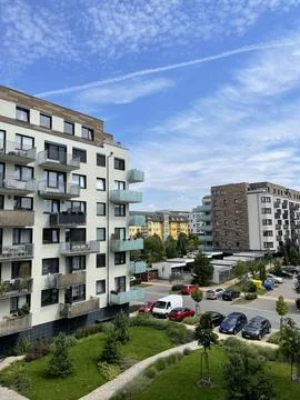 View from the balcony Stock Photos