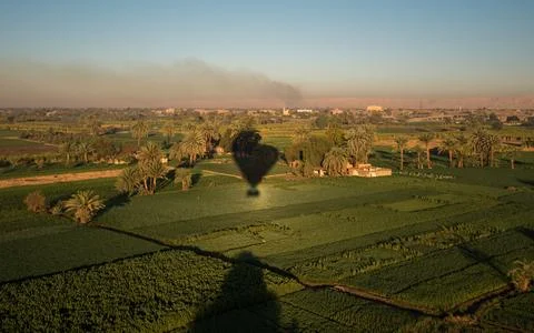 The view from the Balloon Stock Photos