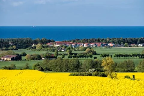View to the Baltic Sea Stock Photos