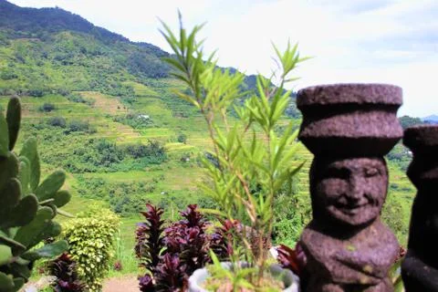 The view of Banaue Stock Photos