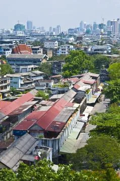 View of Bangkok Stock Photos